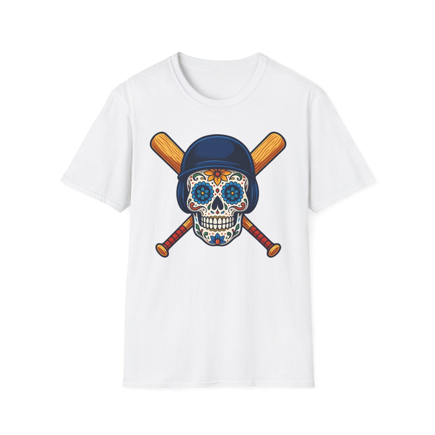 Sugar Skull Baseball T-Shirt