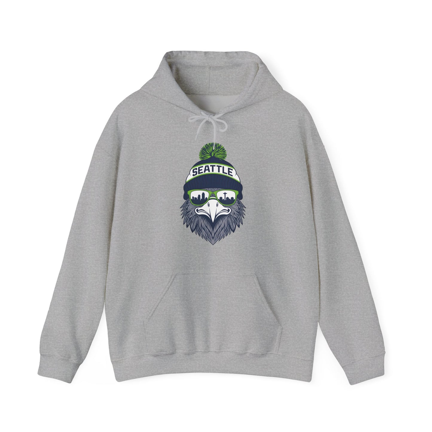 Seattle Mascot V8 Hoodie