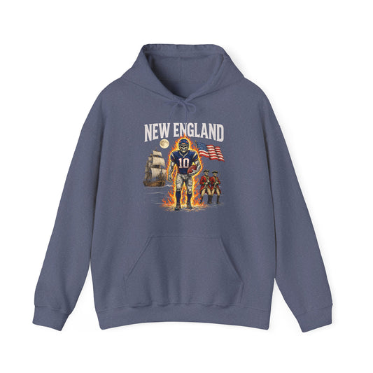 Vintage Skeleton New England Hoodie