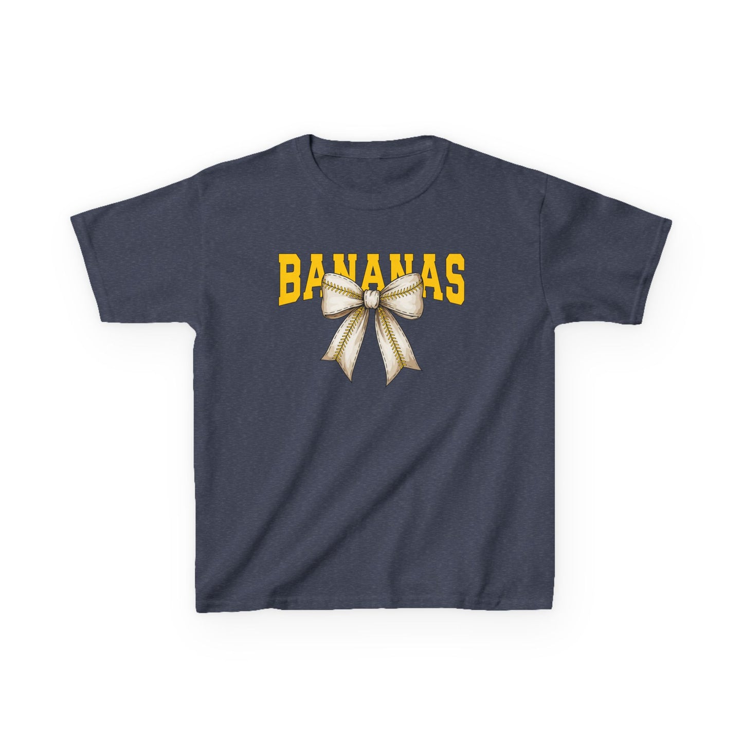 Bananas Coquette Bow Youth T-Shirt