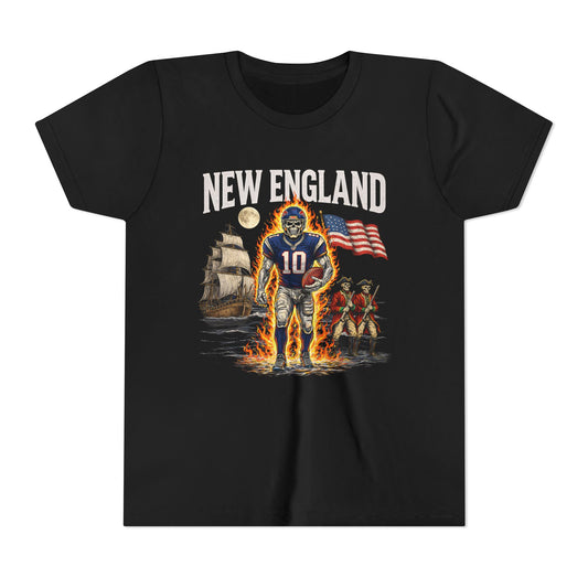 Vintage Skeleton New England Youth T-Shirt