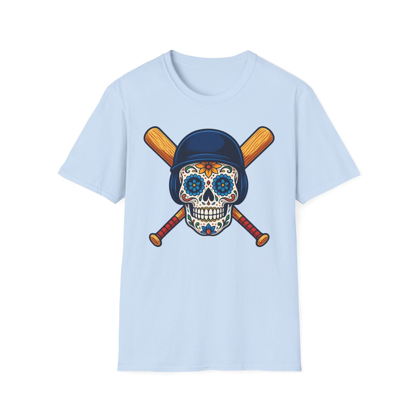 Sugar Skull Baseball T-Shirt