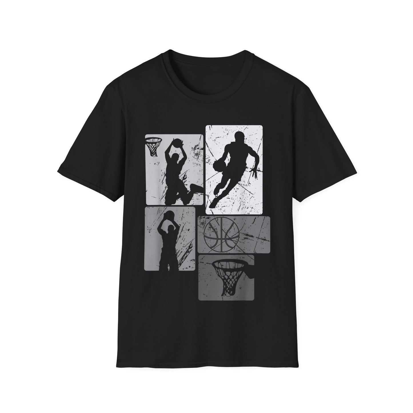 Vintage Basketball Player T-Shirt