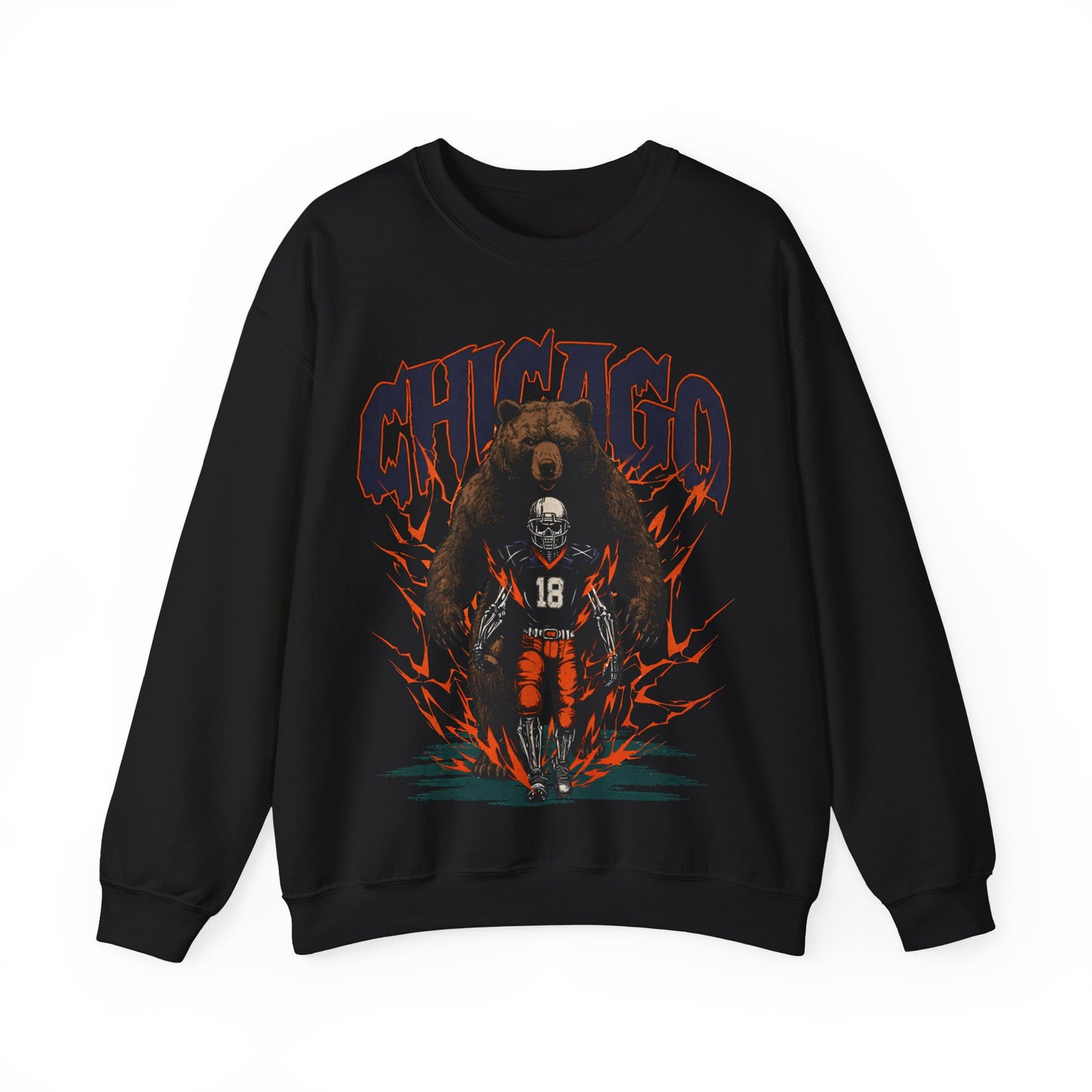 Chicago Skeleton 18 Sweatshirt
