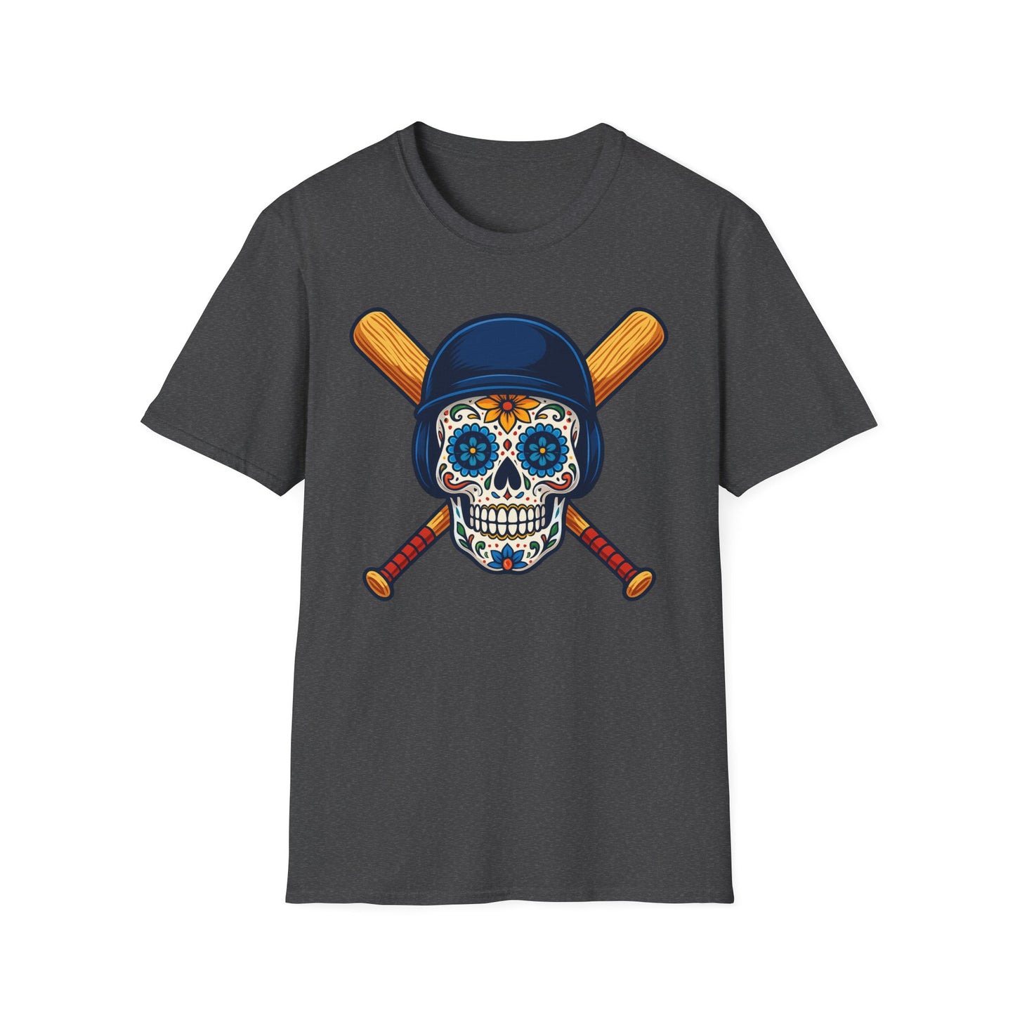 Sugar Skull Baseball T-Shirt