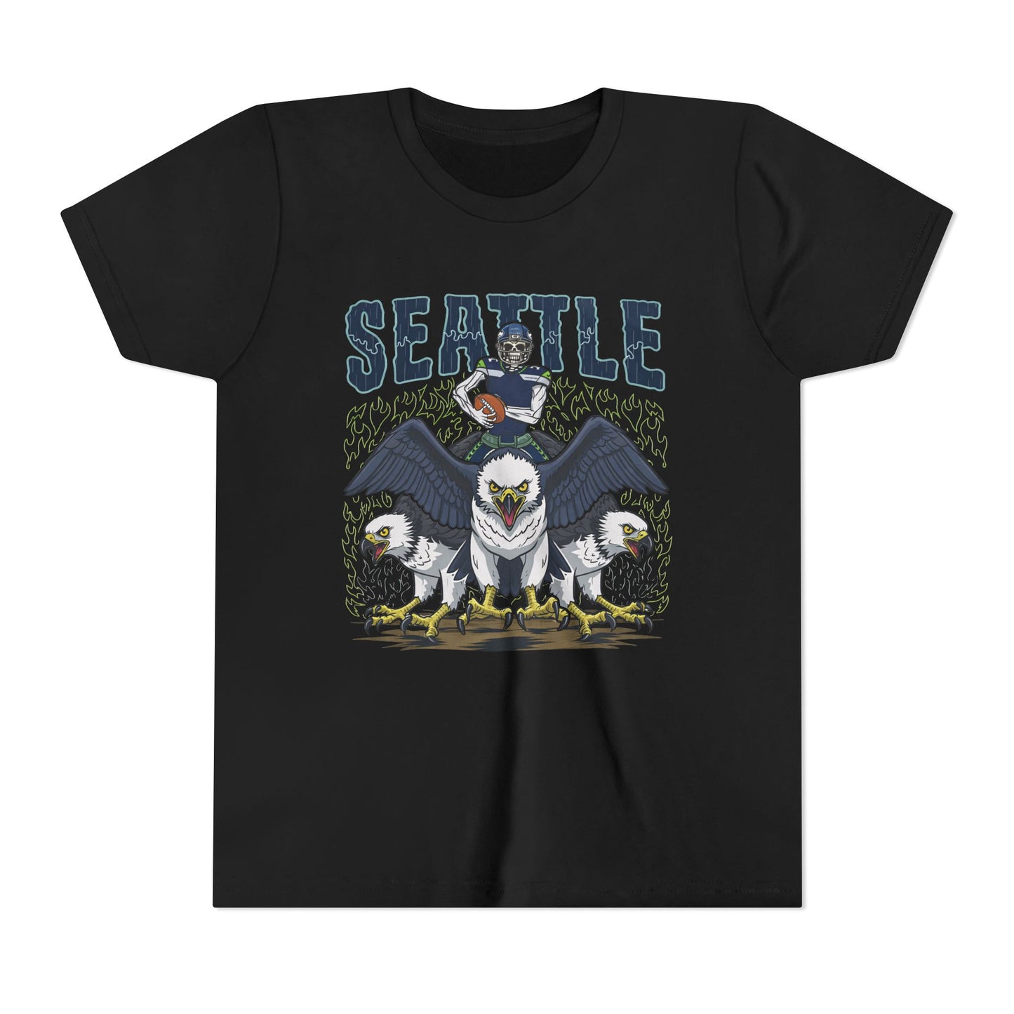 Seattle Skeleton V2 Youth T-Shirt
