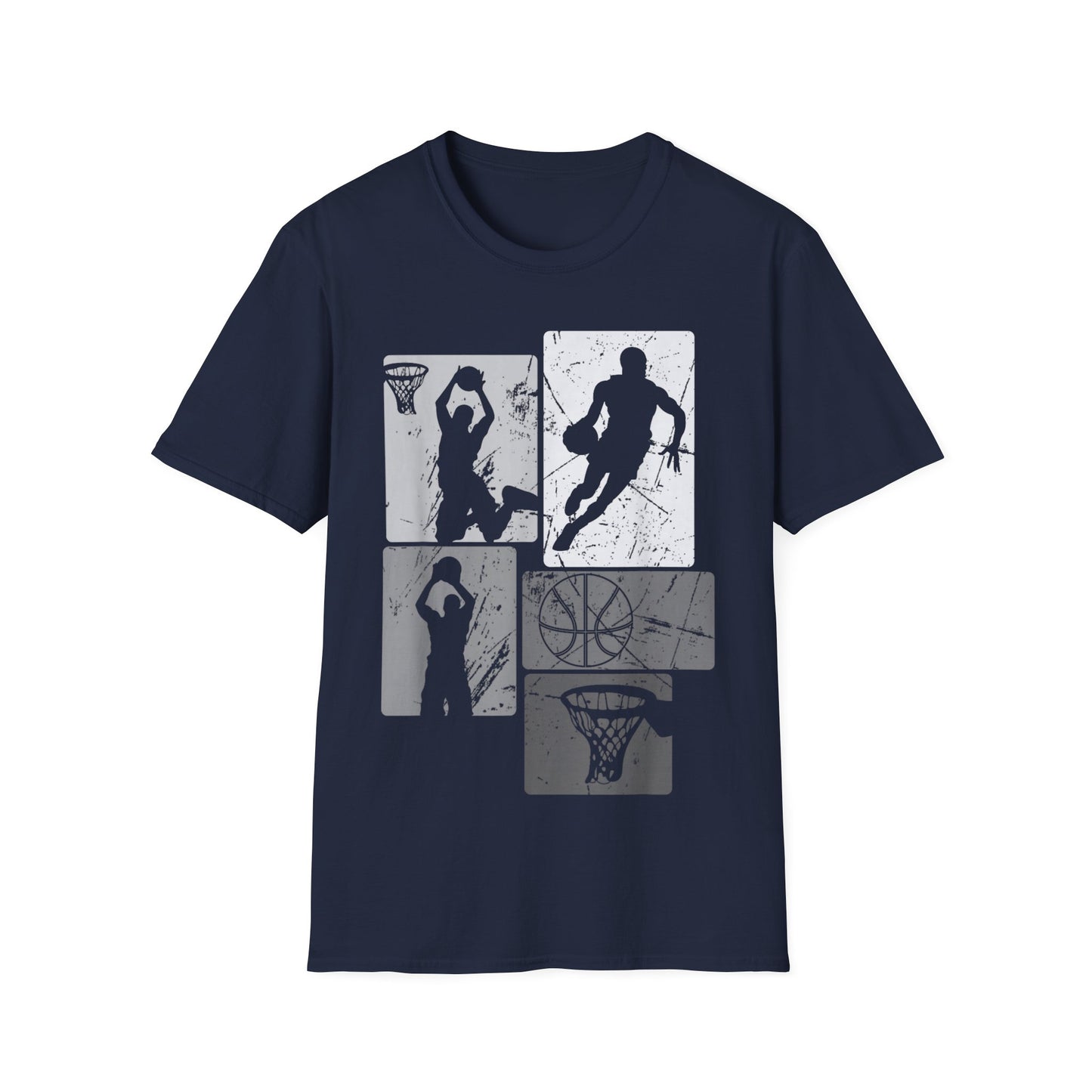 Vintage Basketball Player T-Shirt