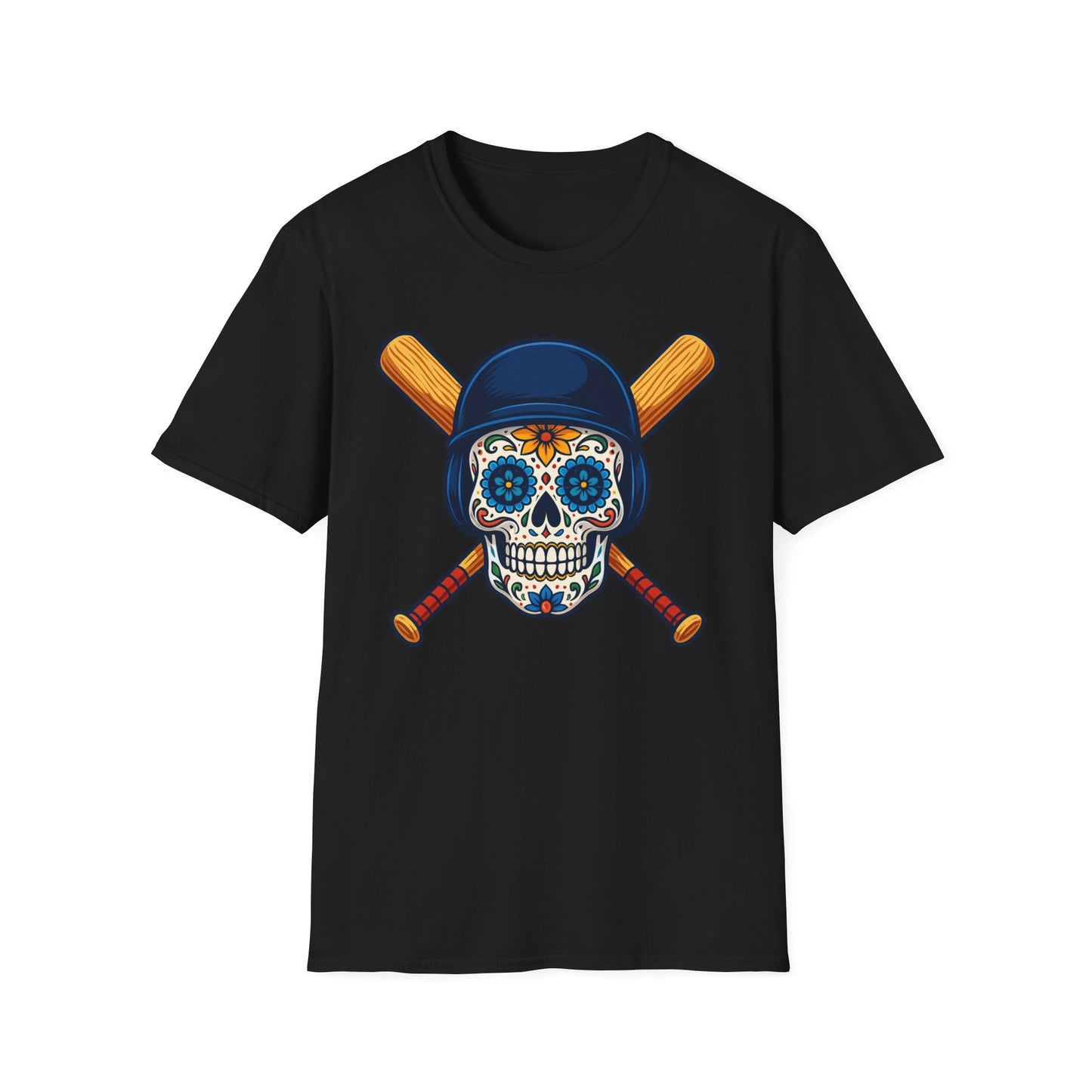 Sugar Skull Baseball T-Shirt