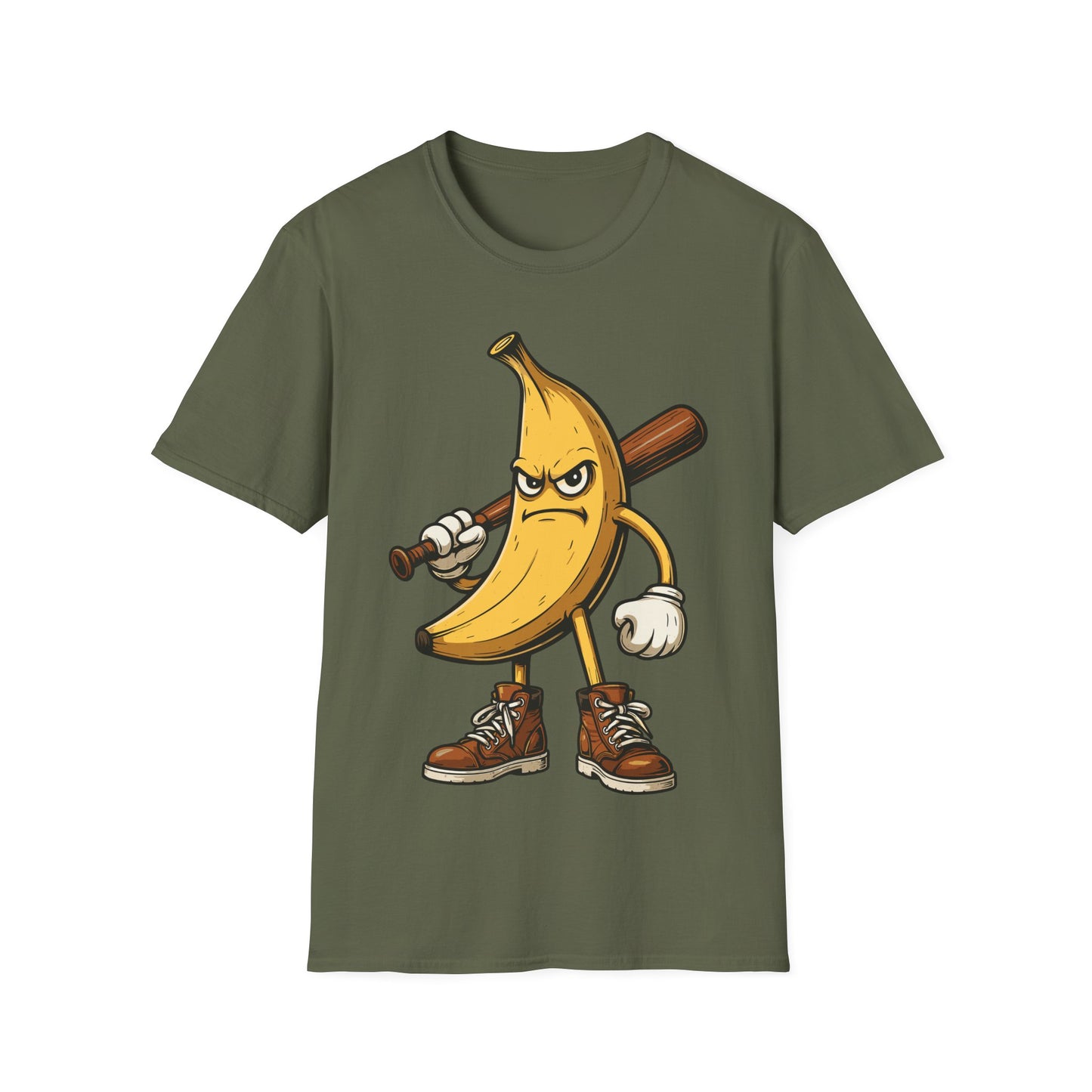 Angry Banana Baseball T-Shirt