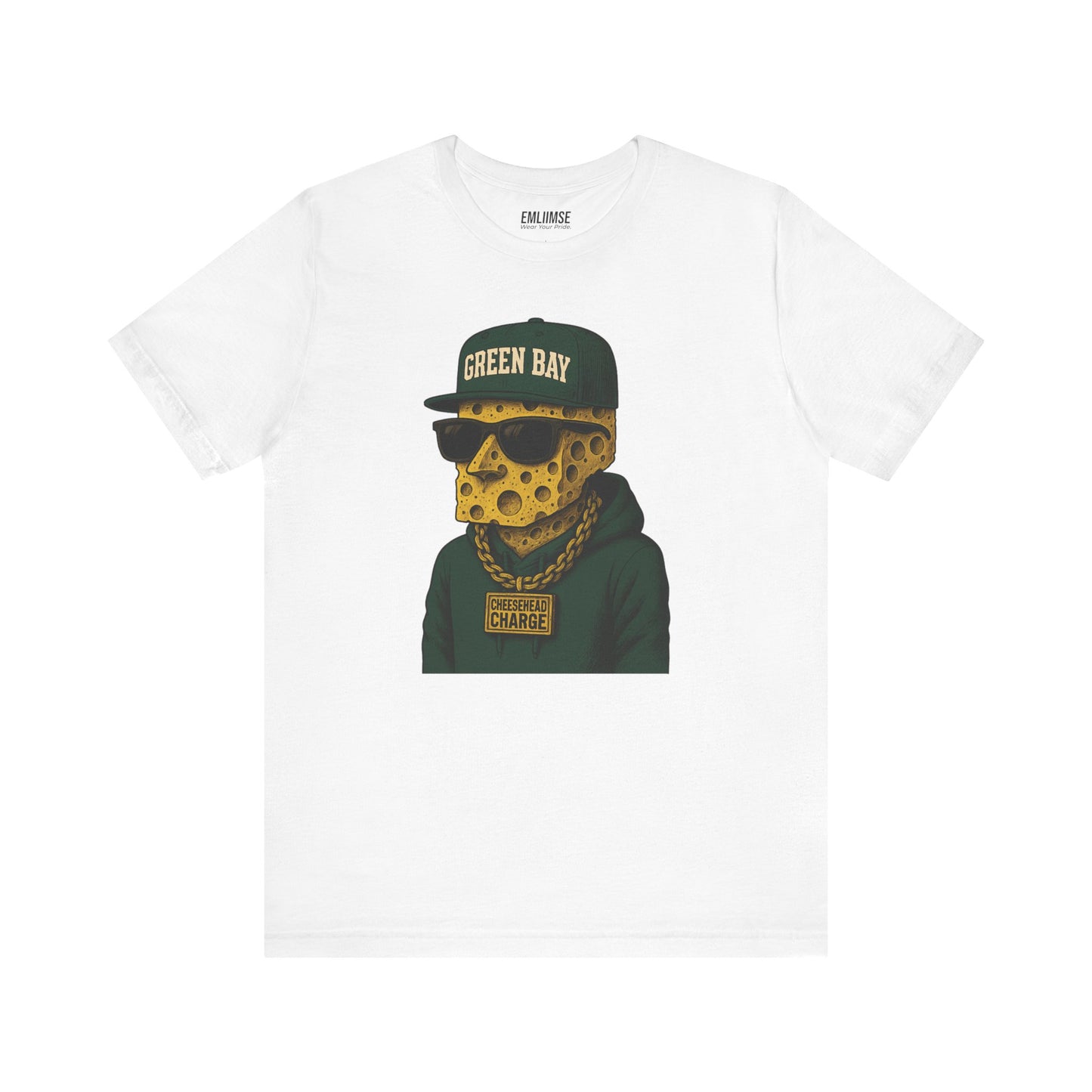 Cheesehead Mascot T-Shirt