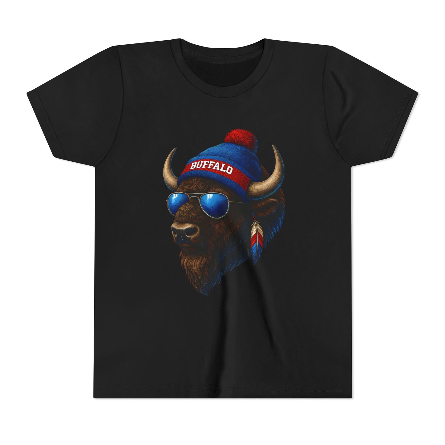 Buffalo Mascot V1 Youth T-Shirt