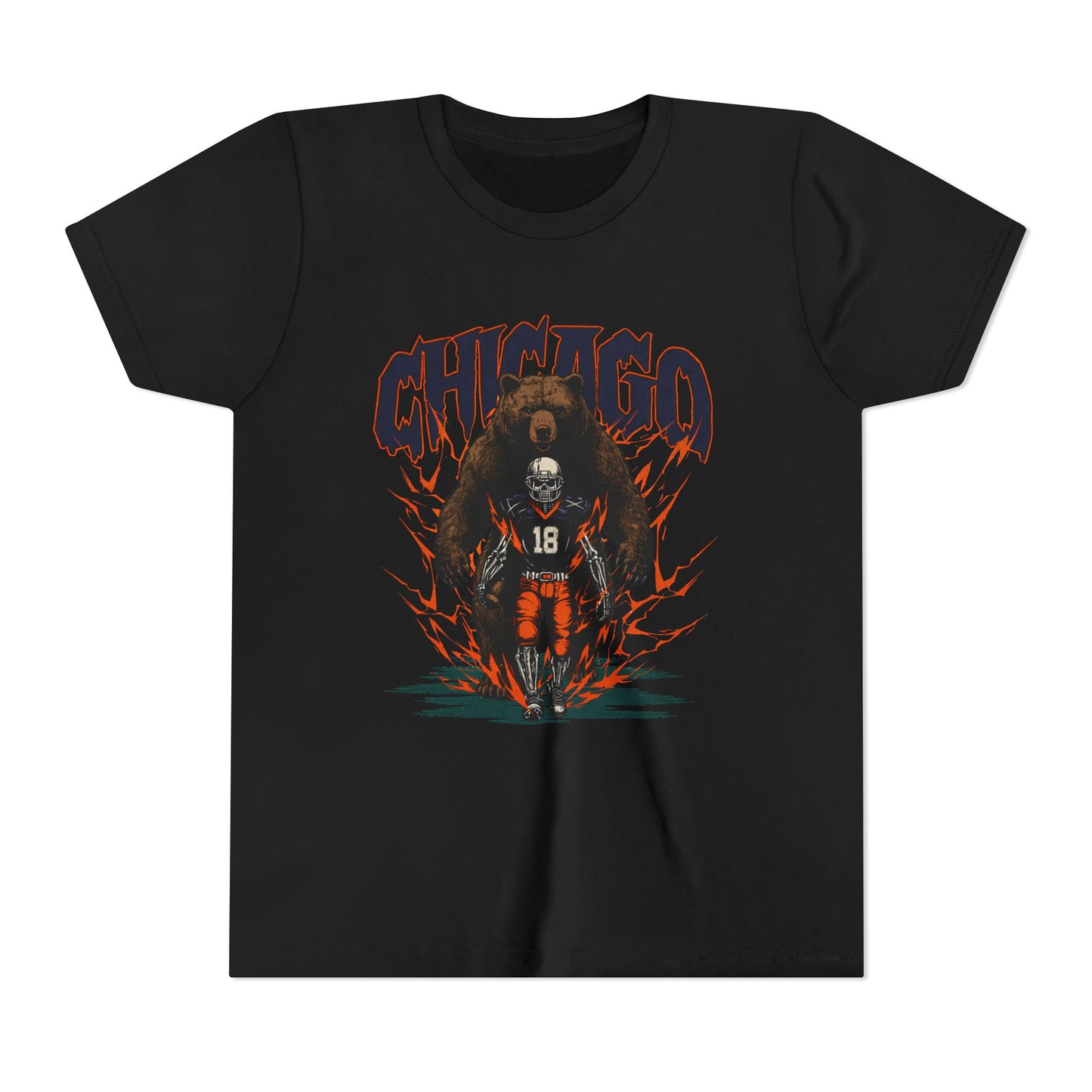 Chicago Skeleton 18 Youth T-Shirt