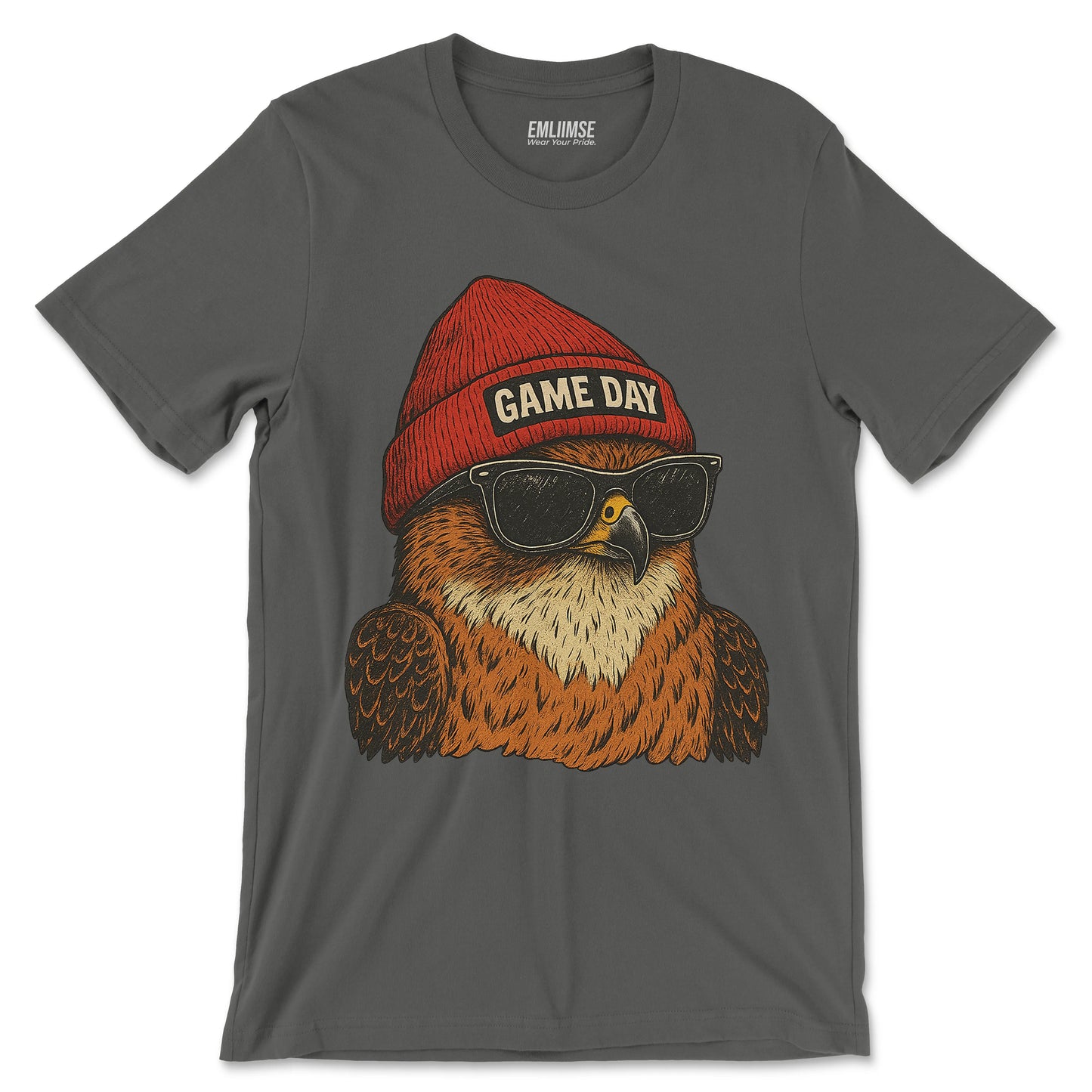 Cool Falcon Bird Game Day T-Shirt