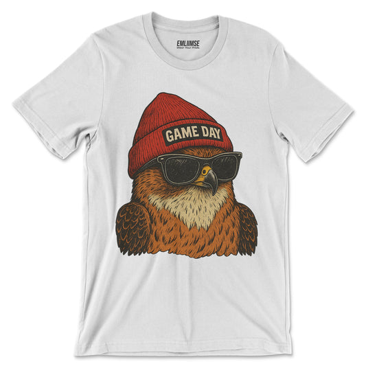 Cool Falcon Bird Game Day T-Shirt