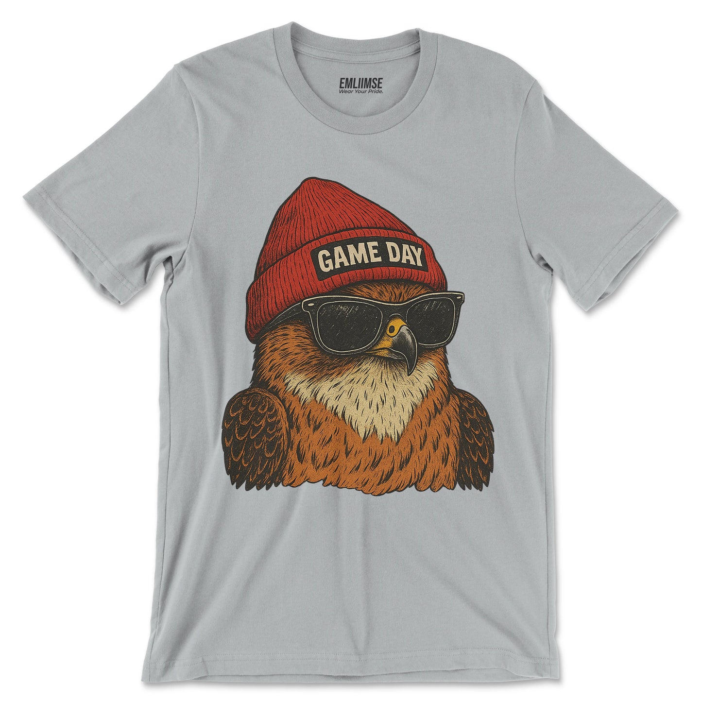Cool Falcon Bird Game Day T-Shirt