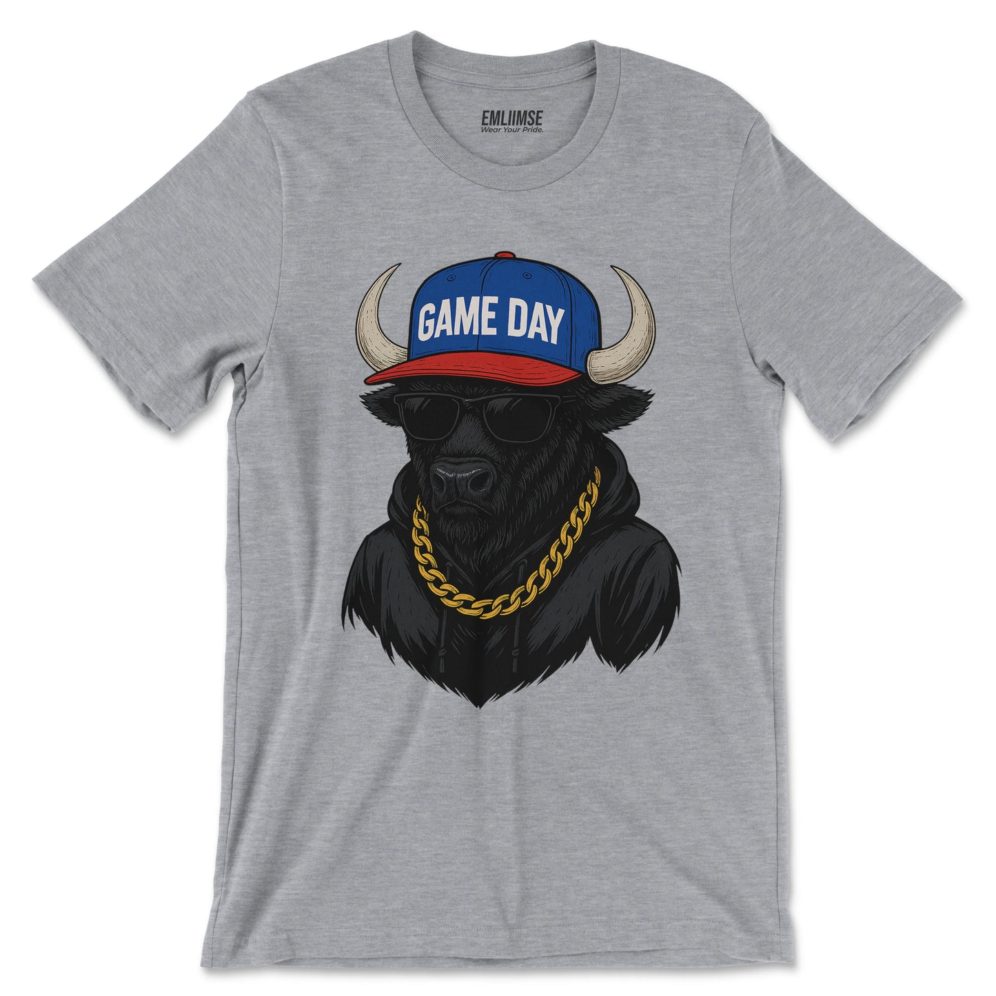 Cool Bison Game Day T-Shirt