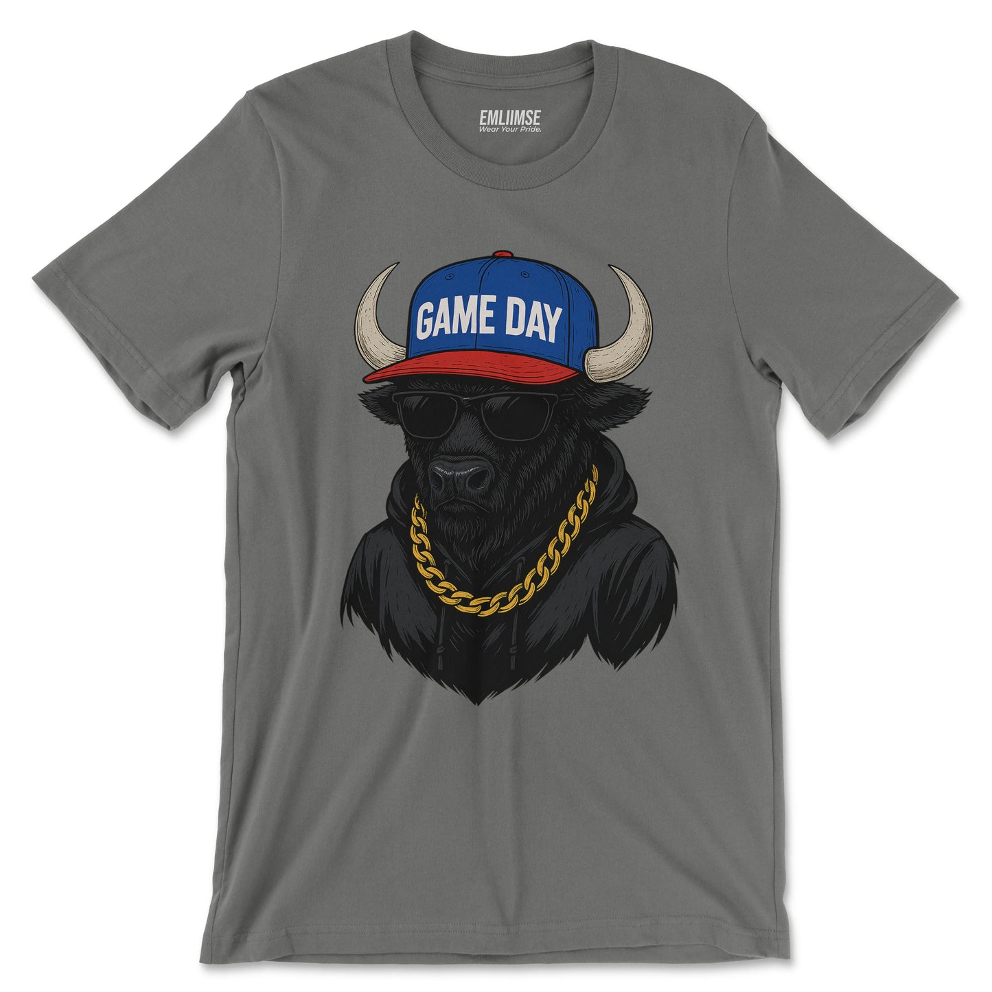 Cool Bison Game Day T-Shirt