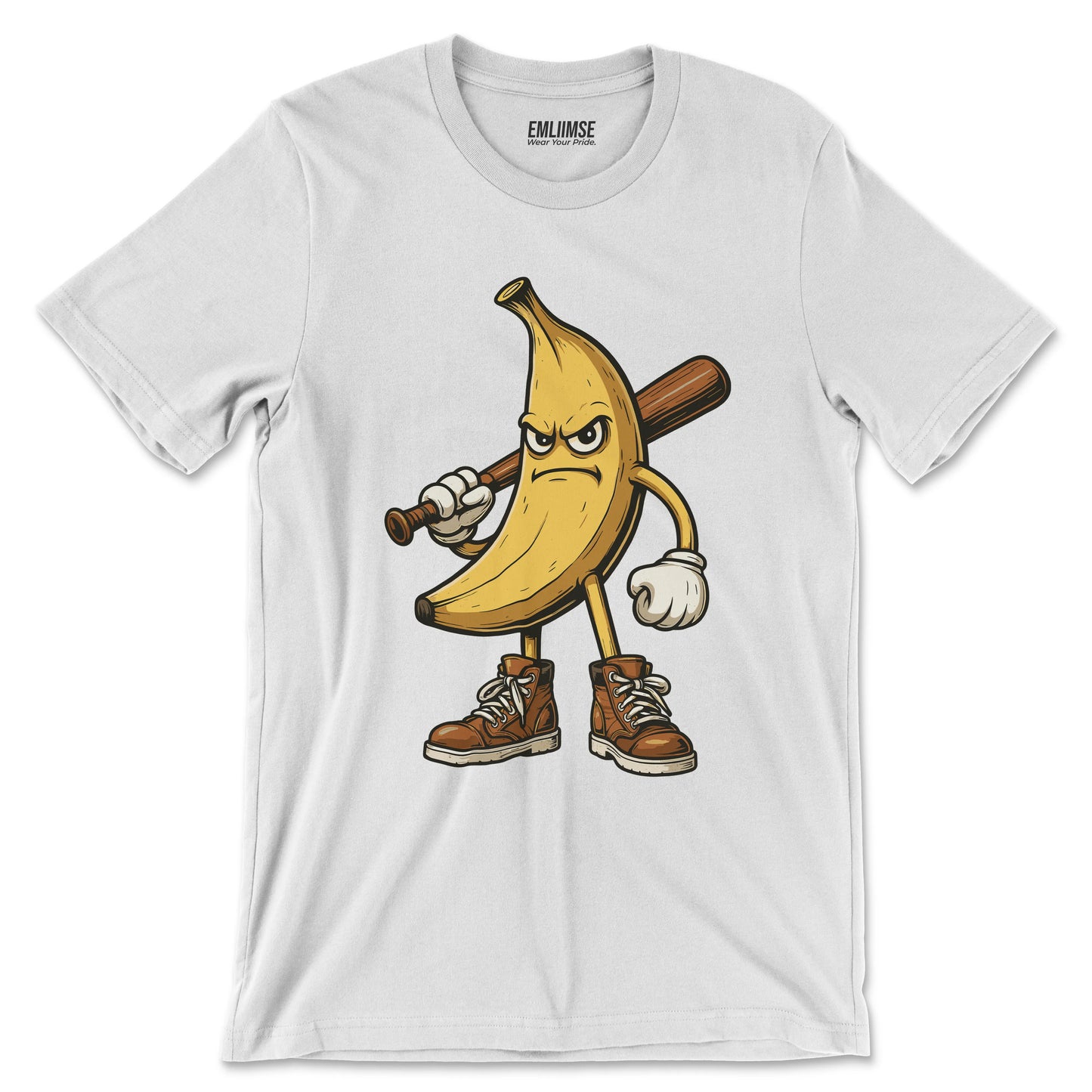 Angry Banana Baseball T-Shirt
