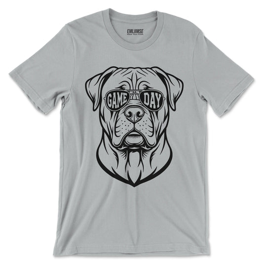 Cool Bulldog Bullmastiff Dog Game Day T-Shirt