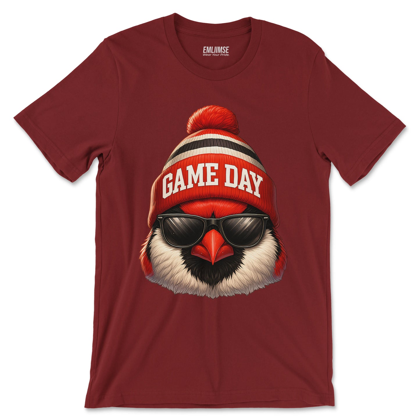 Cute Red Cardinal Bird T-Shirt
