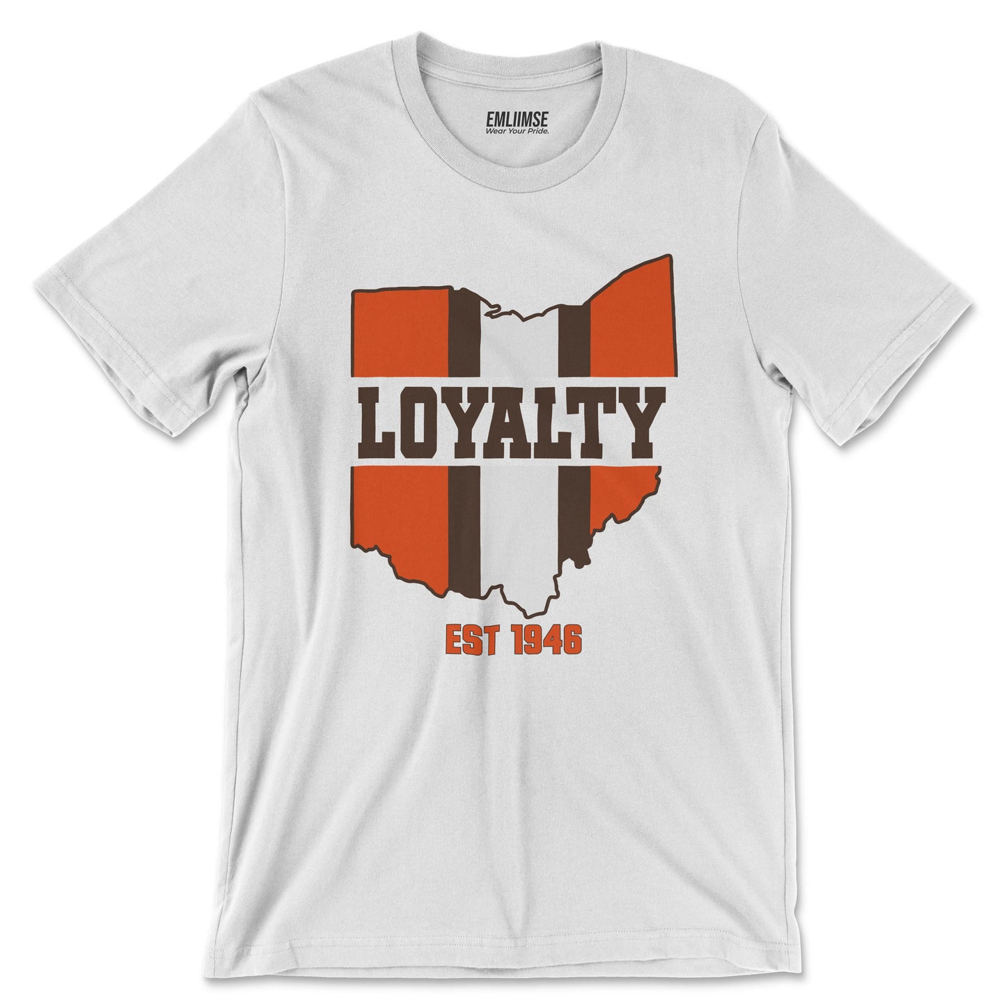 Cleveland City Ohio State Map T-Shirt