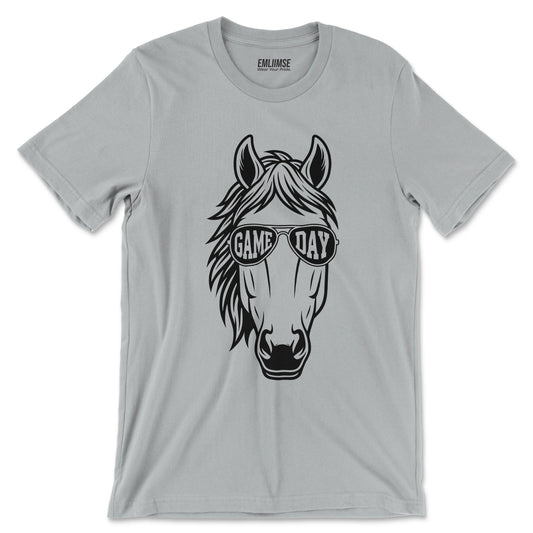 Cute Horse Game Day T-Shirt