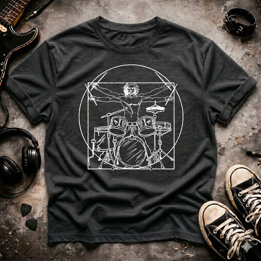 Da Vinci Drummer T-Shirt