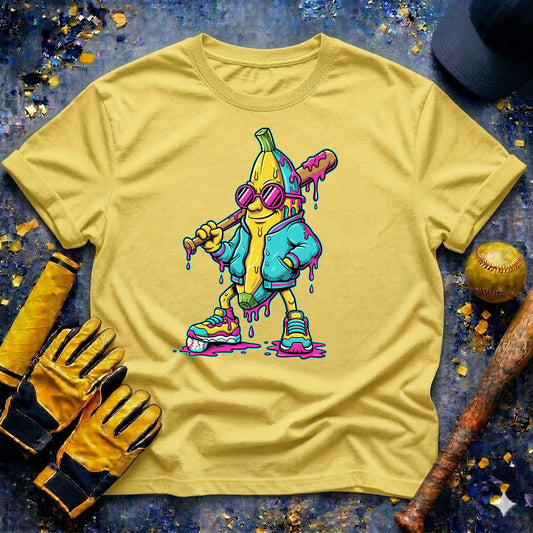 Dripping Banana Mascot T-Shirt