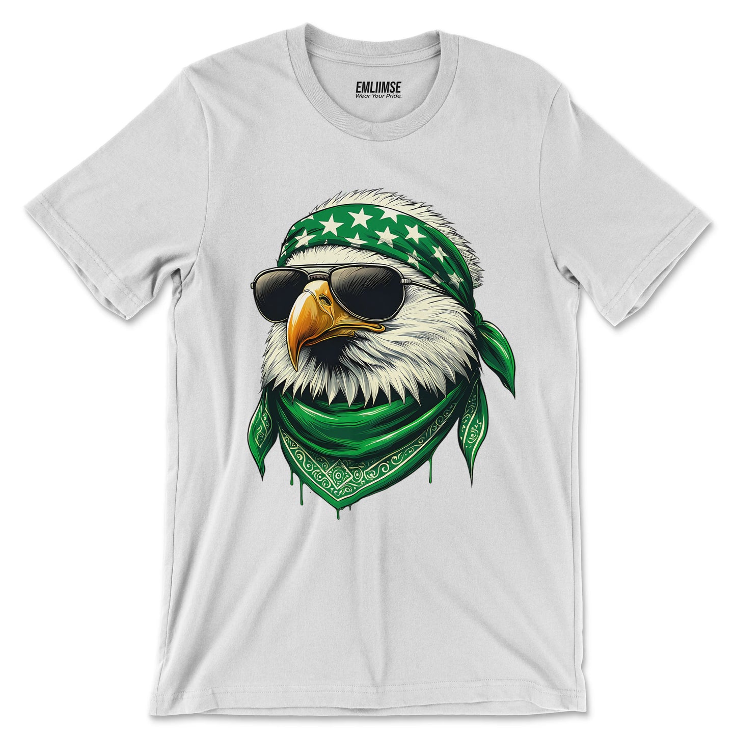Patriotic Eagle Wild Animal T-Shirt
