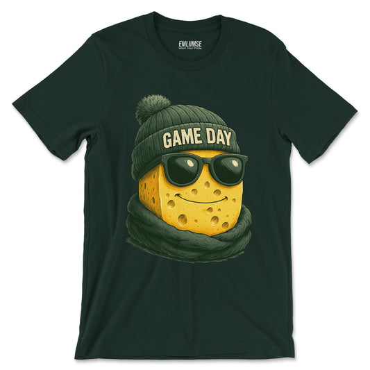 Funny Cheese Game Day T-Shirt
