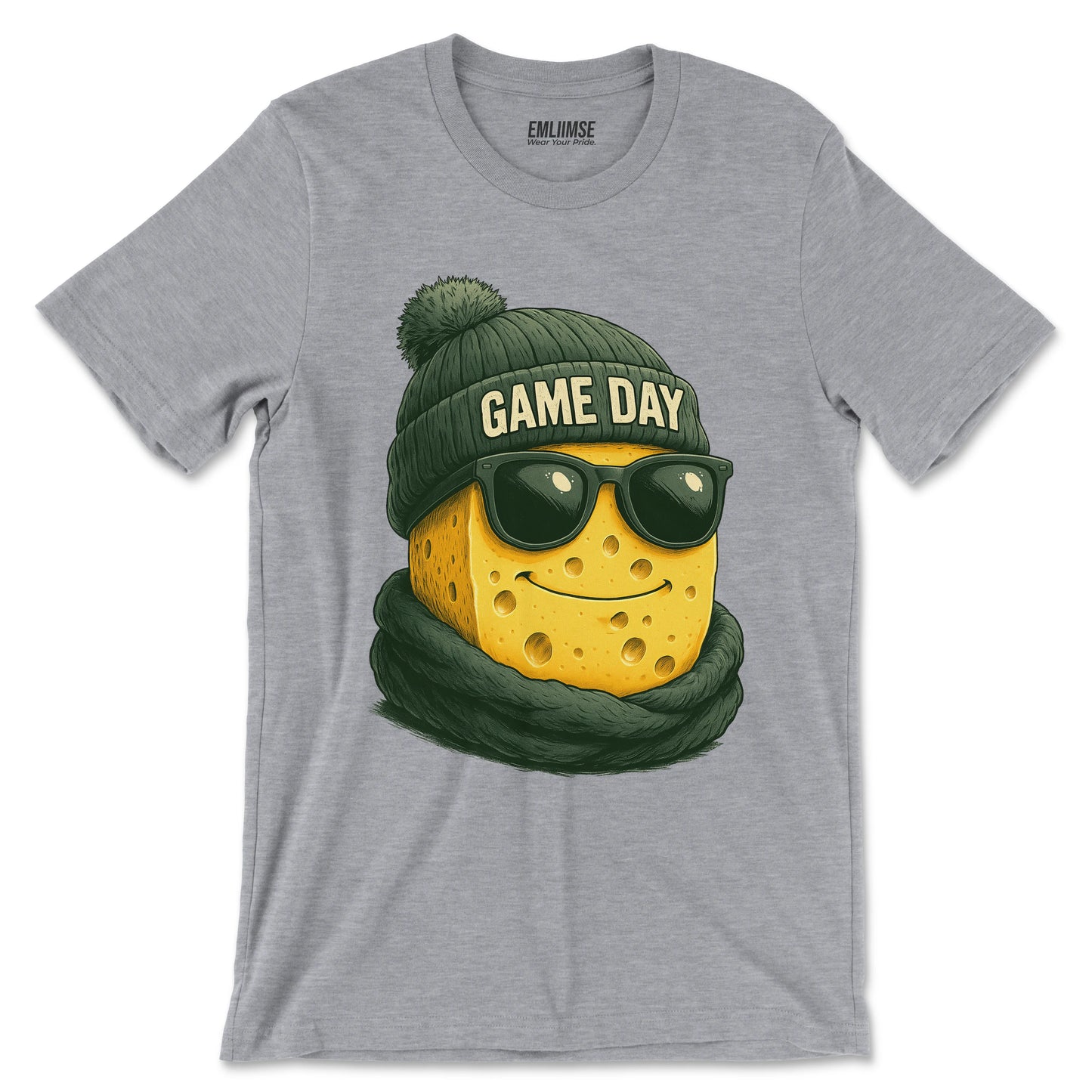 Funny Cheese Game Day T-Shirt