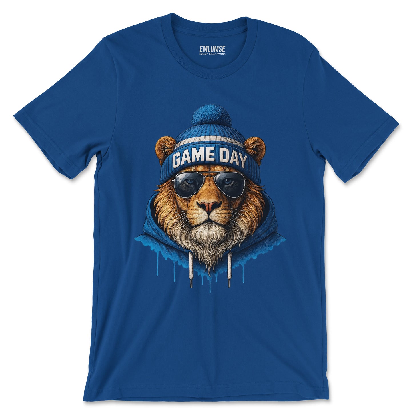 Dripping Lion Game Day T-Shirt