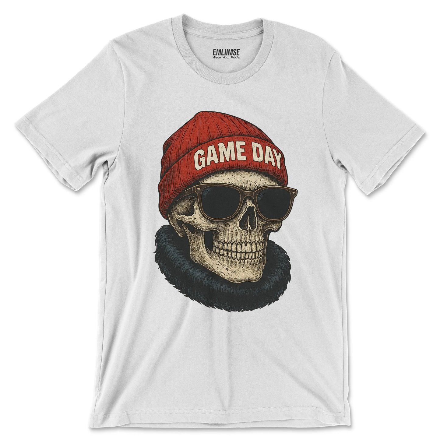 Cool Skull Game Day T-Shirt
