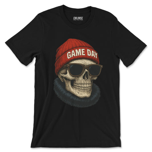 Cool Skull Game Day T-Shirt