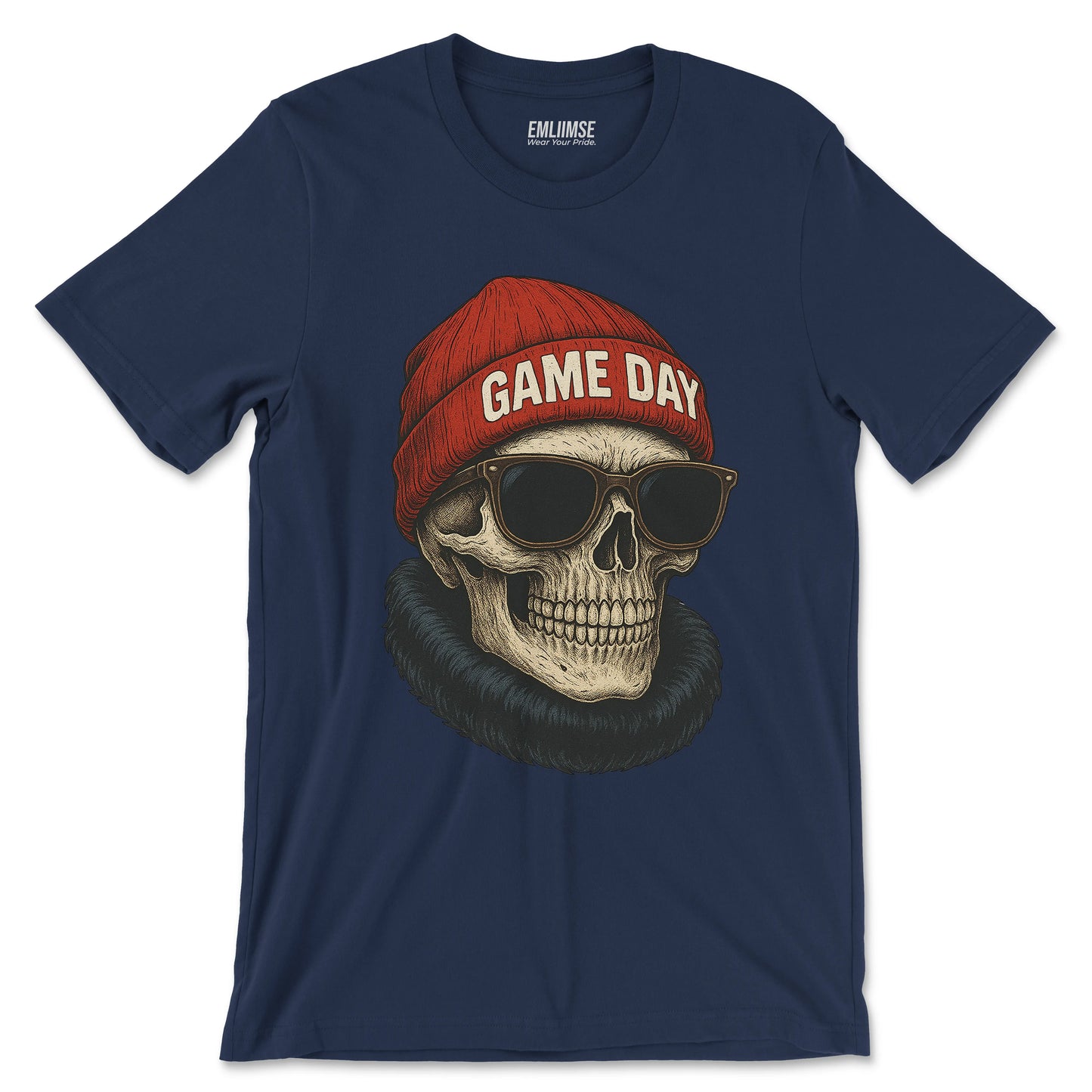Cool Skull Game Day T-Shirt