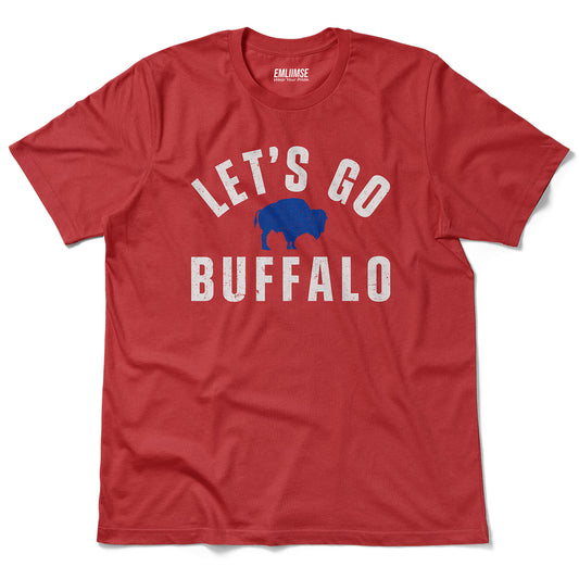 Vintage Let's Go Buffalo T-Shirt