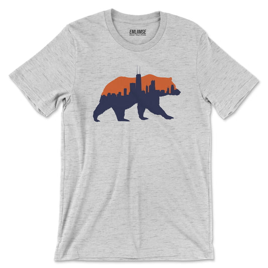 Chicago Skyline Silhouette T-Shirt