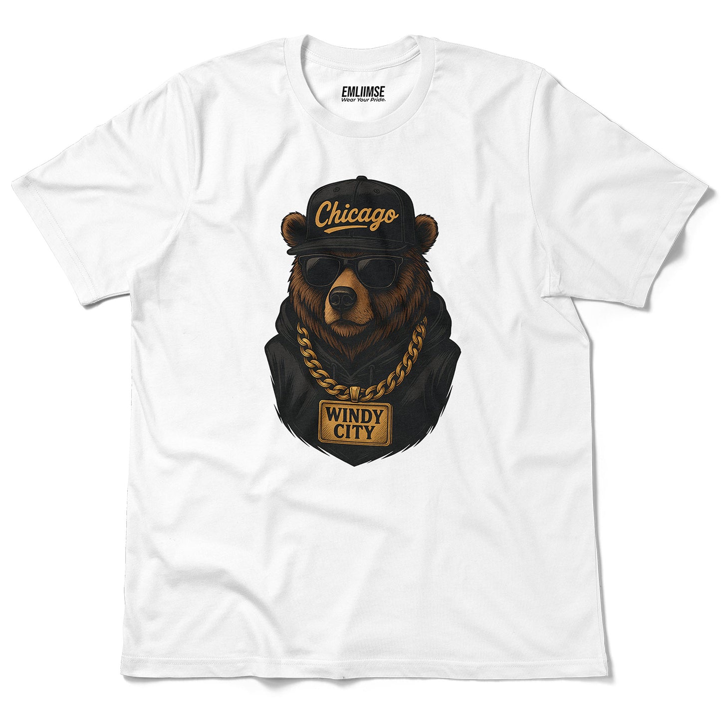 Bear Mascot Windy City T-Shirt