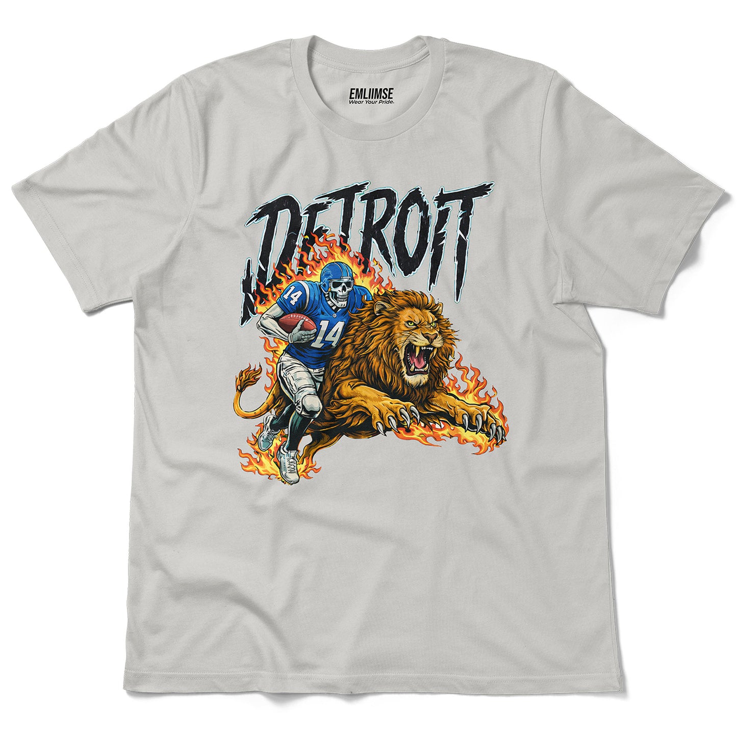 Vintage Skeleton Lion T-Shirt