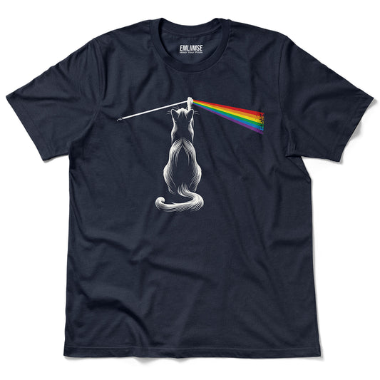 Rainbow Cat Rock V2 T-Shirt