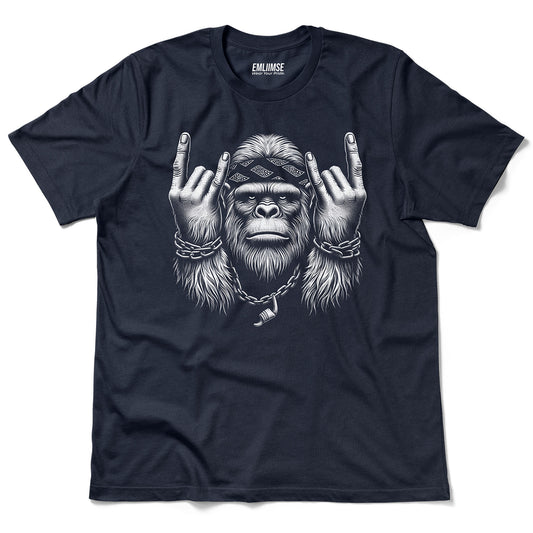 Rock On Bigfoot V2 T-Shirt