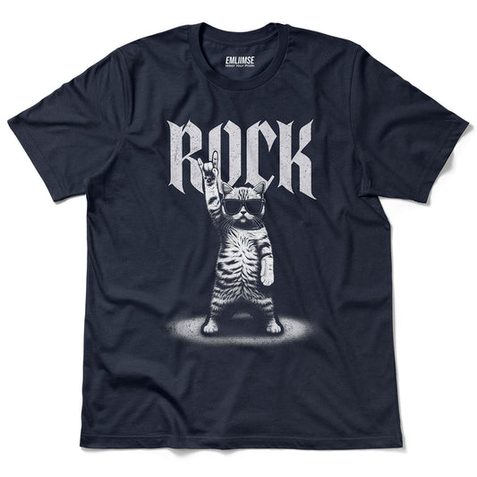 Rock On Cat V2 T-Shirt