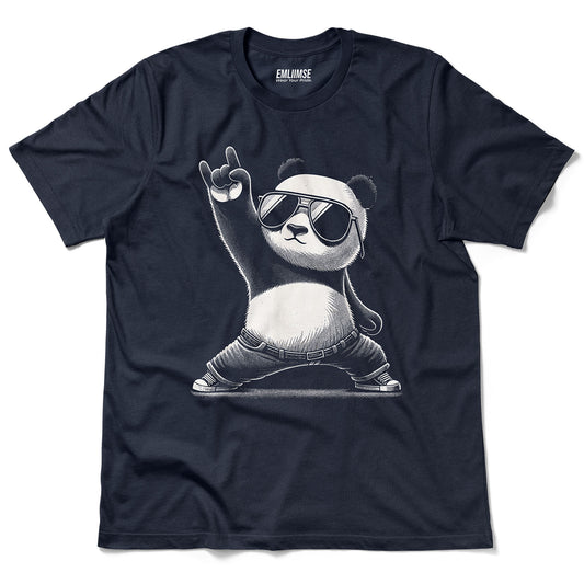 Rock On Panda T-Shirt
