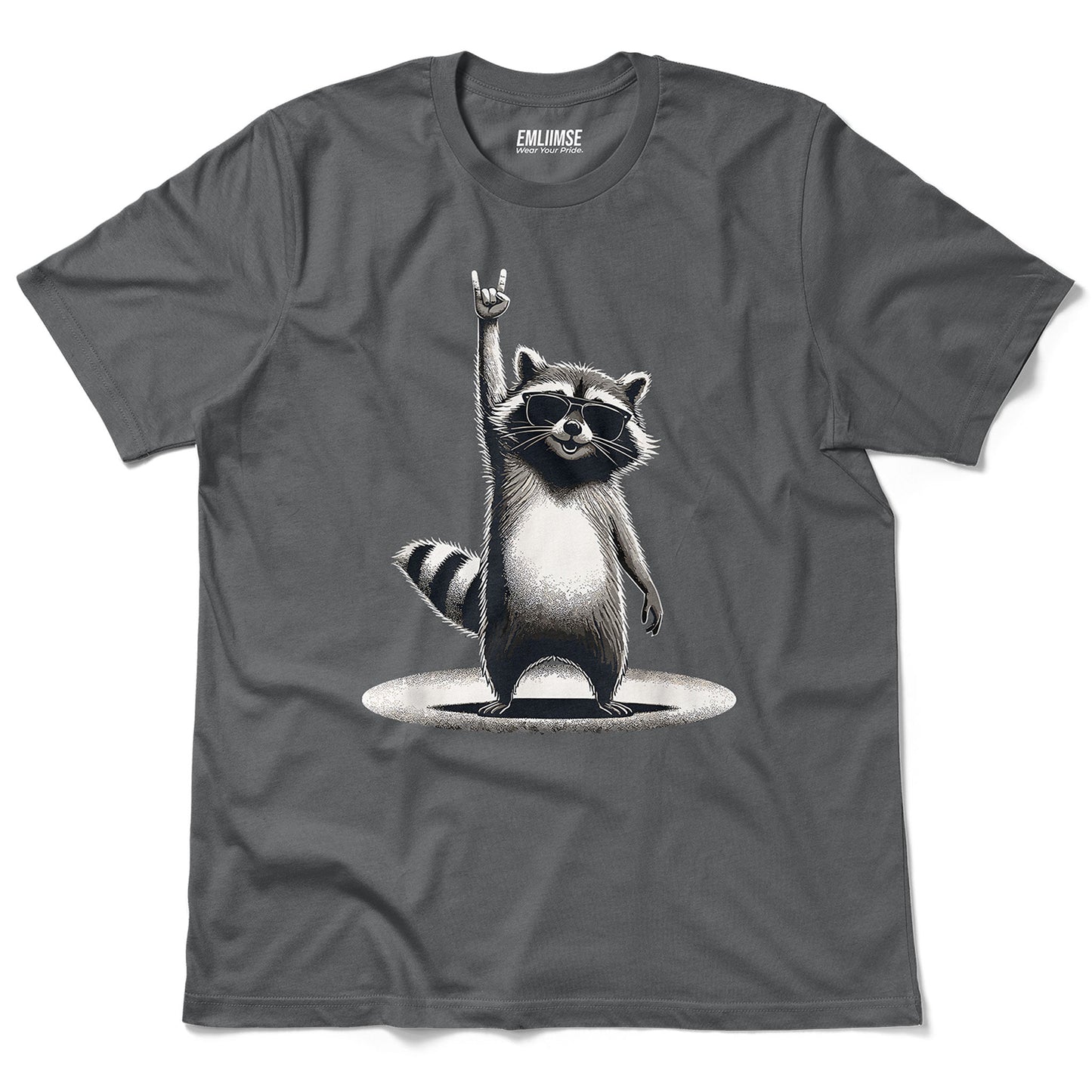 Rock On Raccoon V3 T-Shirt