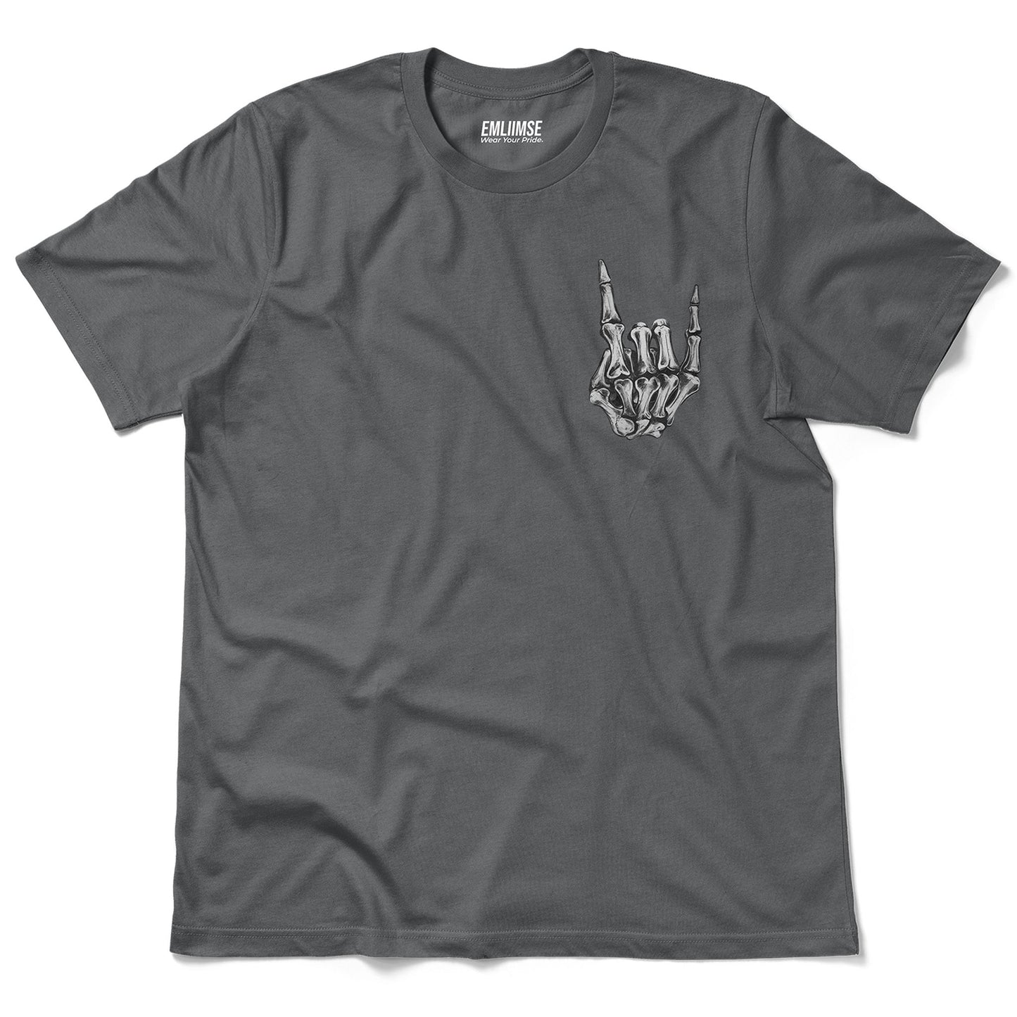 Rock On Skeleton Hand T-Shirt