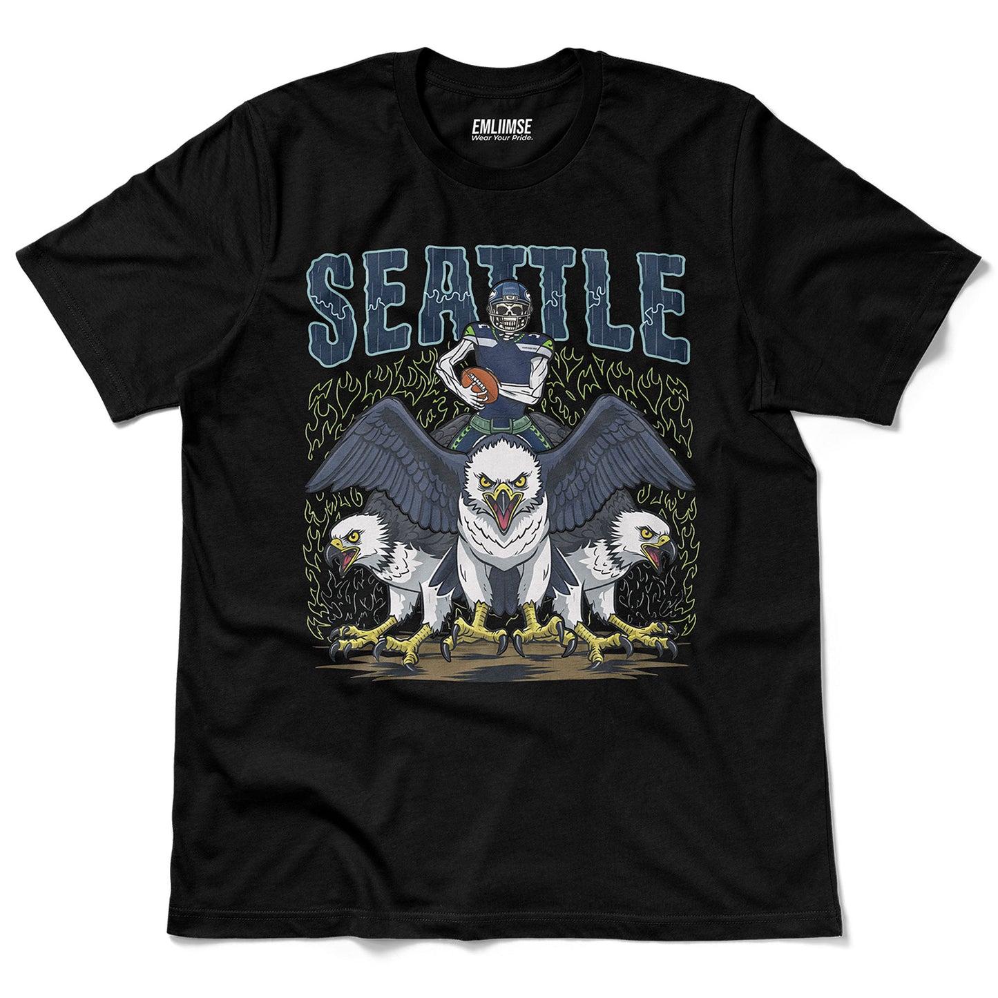 Seattle Skeleton V2 T-Shirt