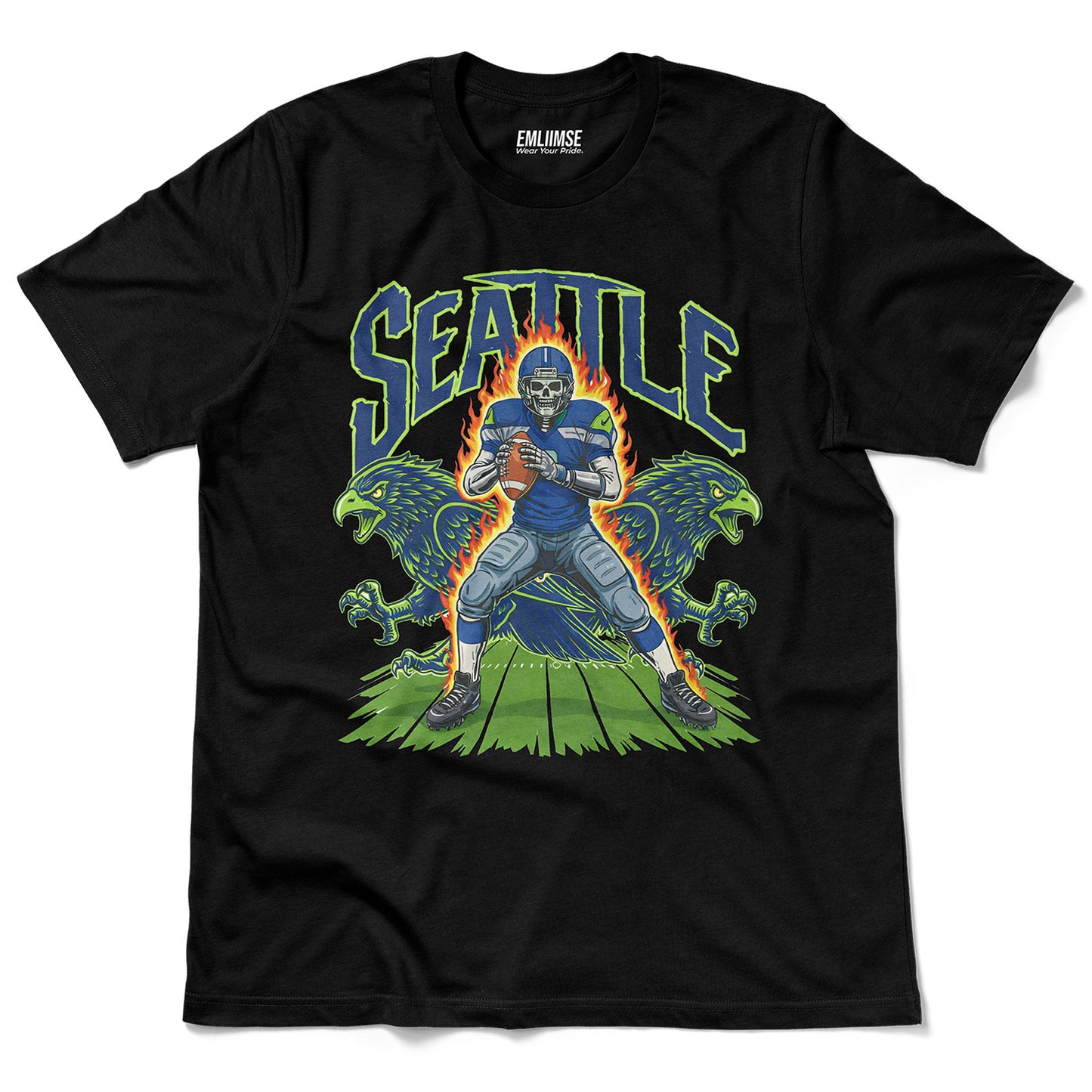Seattle Skeleton V3 T-Shirt
