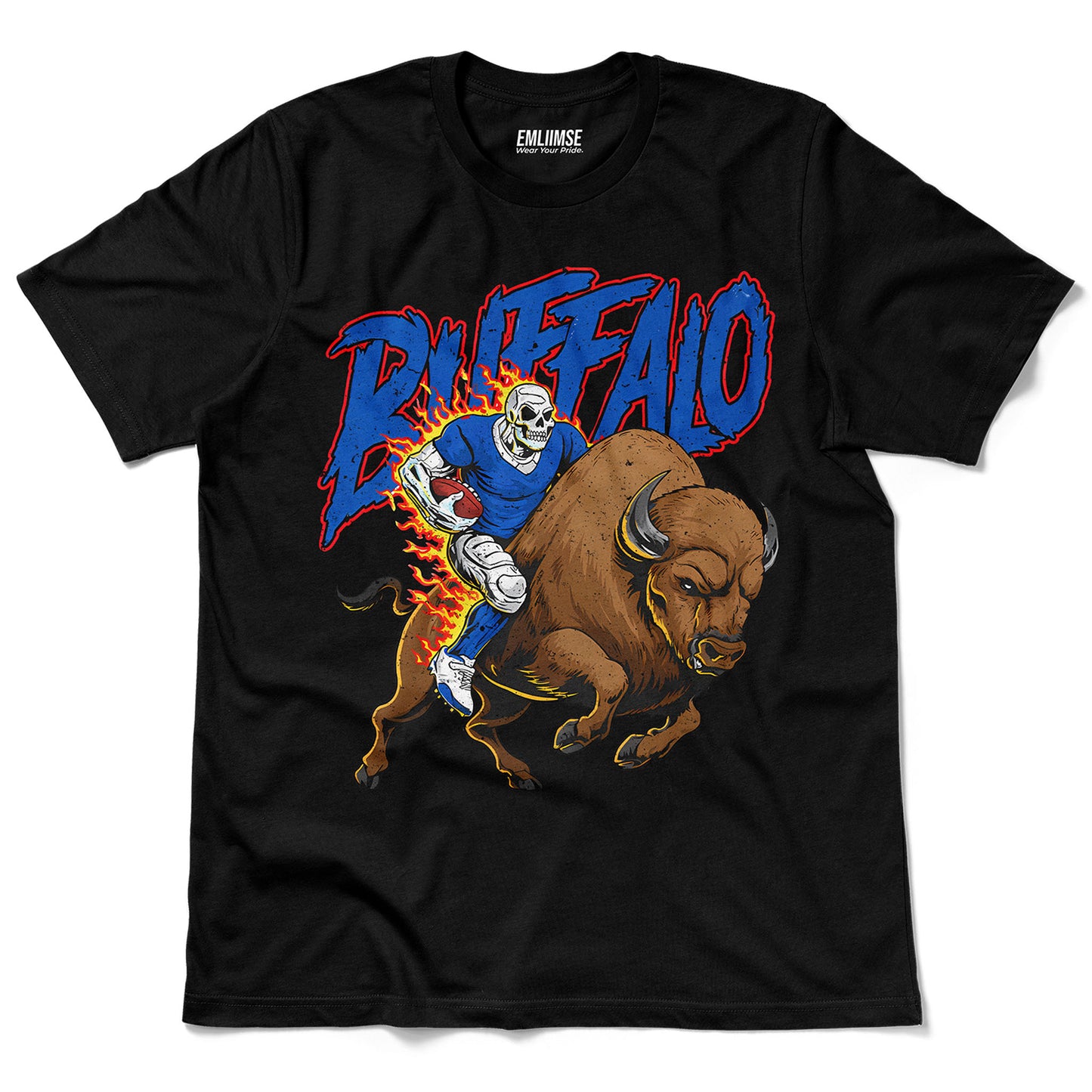 Skeleton Buffalo T-Shirt