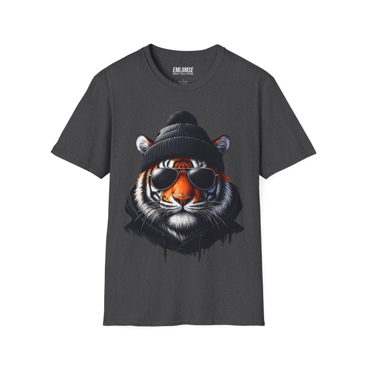 Cool Tiger Splash Art T-Shirt