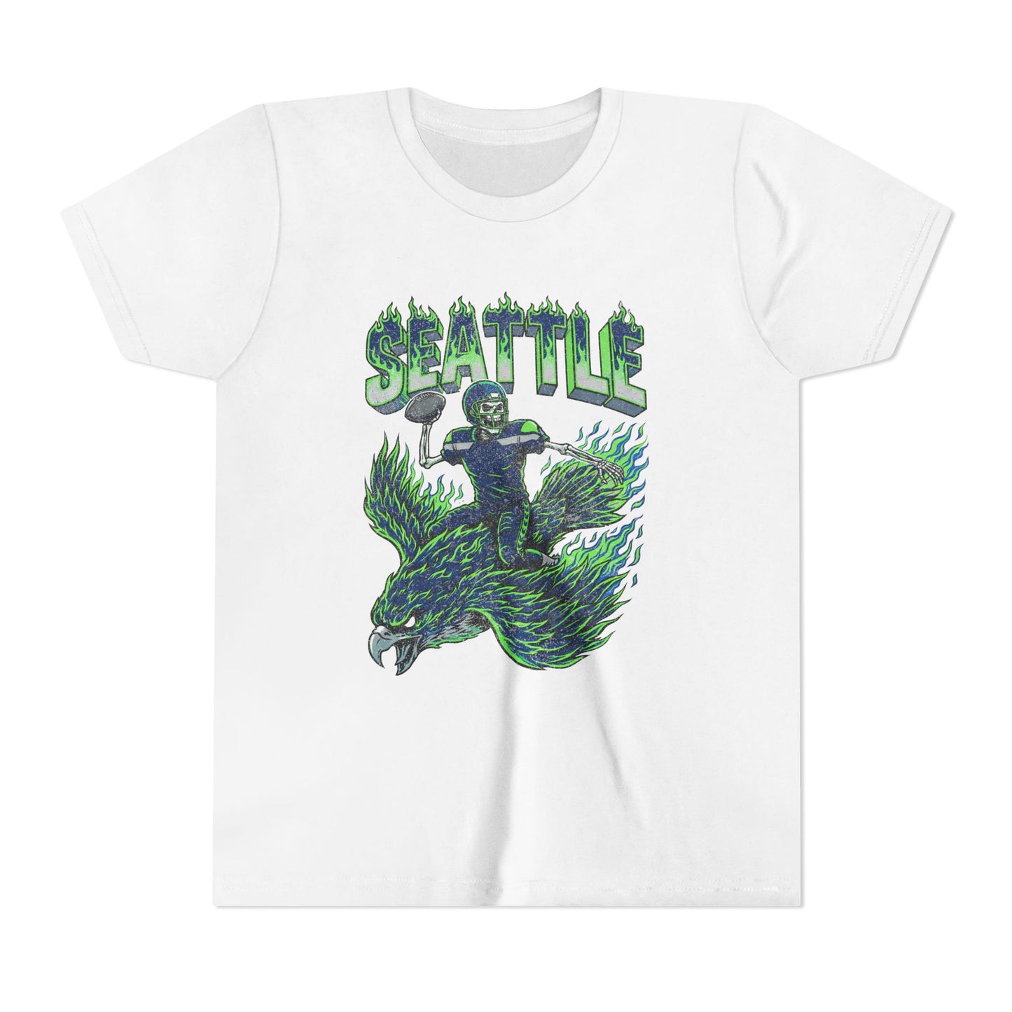 Seattle Skeleton V1 Youth T-Shirt